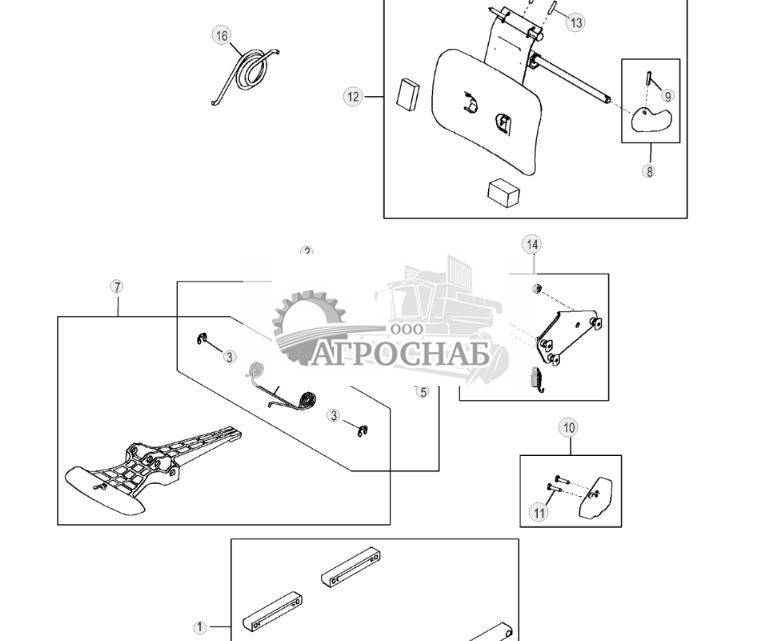 Комплекты обслуживания стандартного сиденья - ST245812 487.jpg